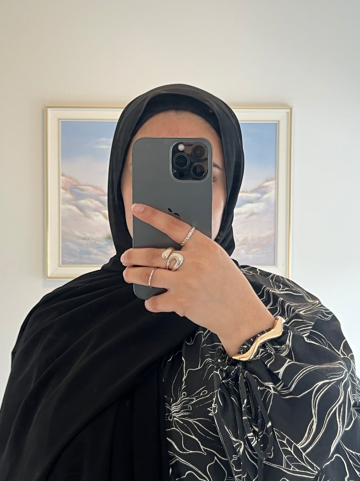 Premium Chiffon Hijab + Matching Under Cap